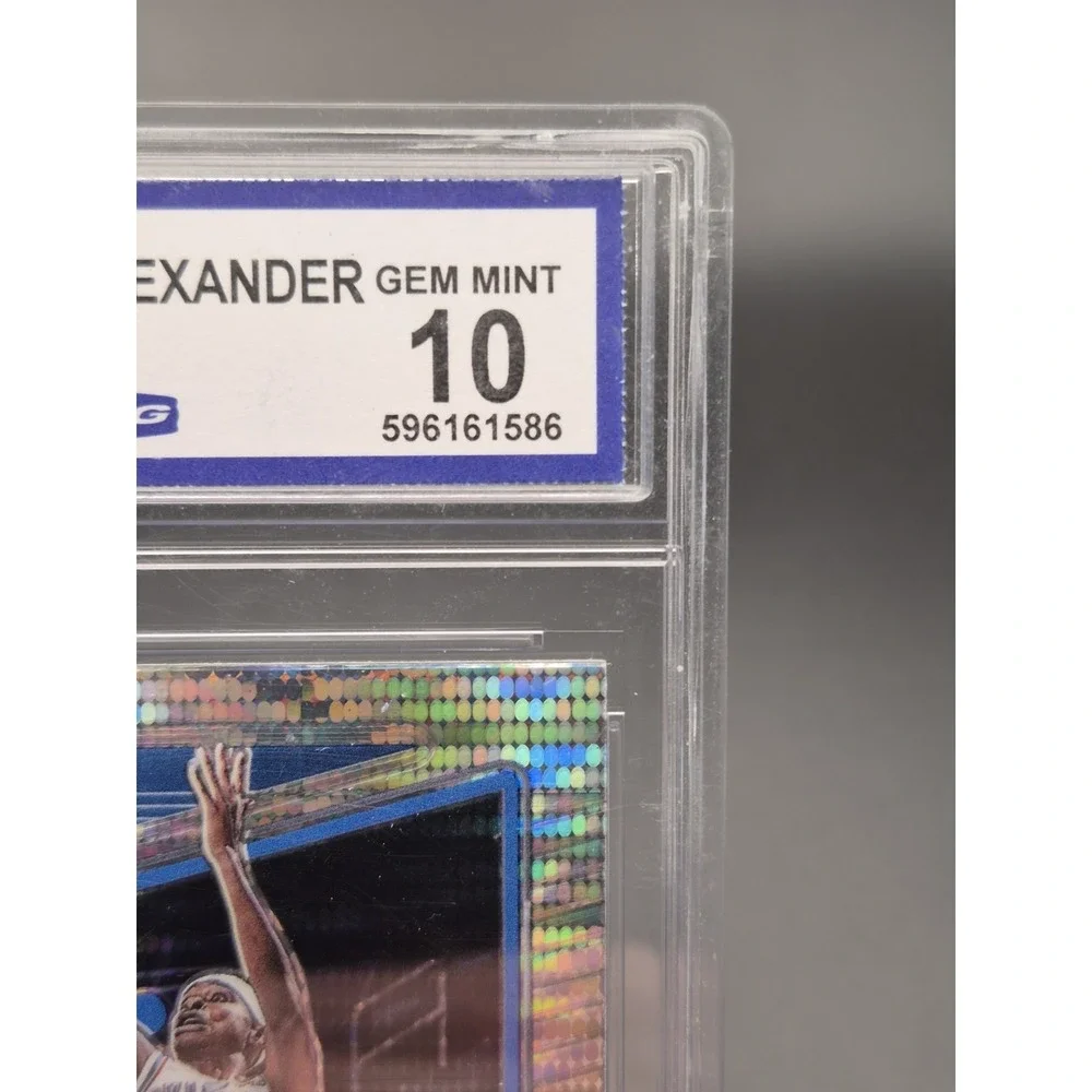 2021 Optic Shai Gilgeous-Alexander #147 Target Pulsar Prizm CCG 10  OKC Thunder